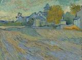 Vincent van Gogh - Vue de lasile et de la chapelle de saint-remy